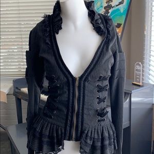 Black Corset Blazer